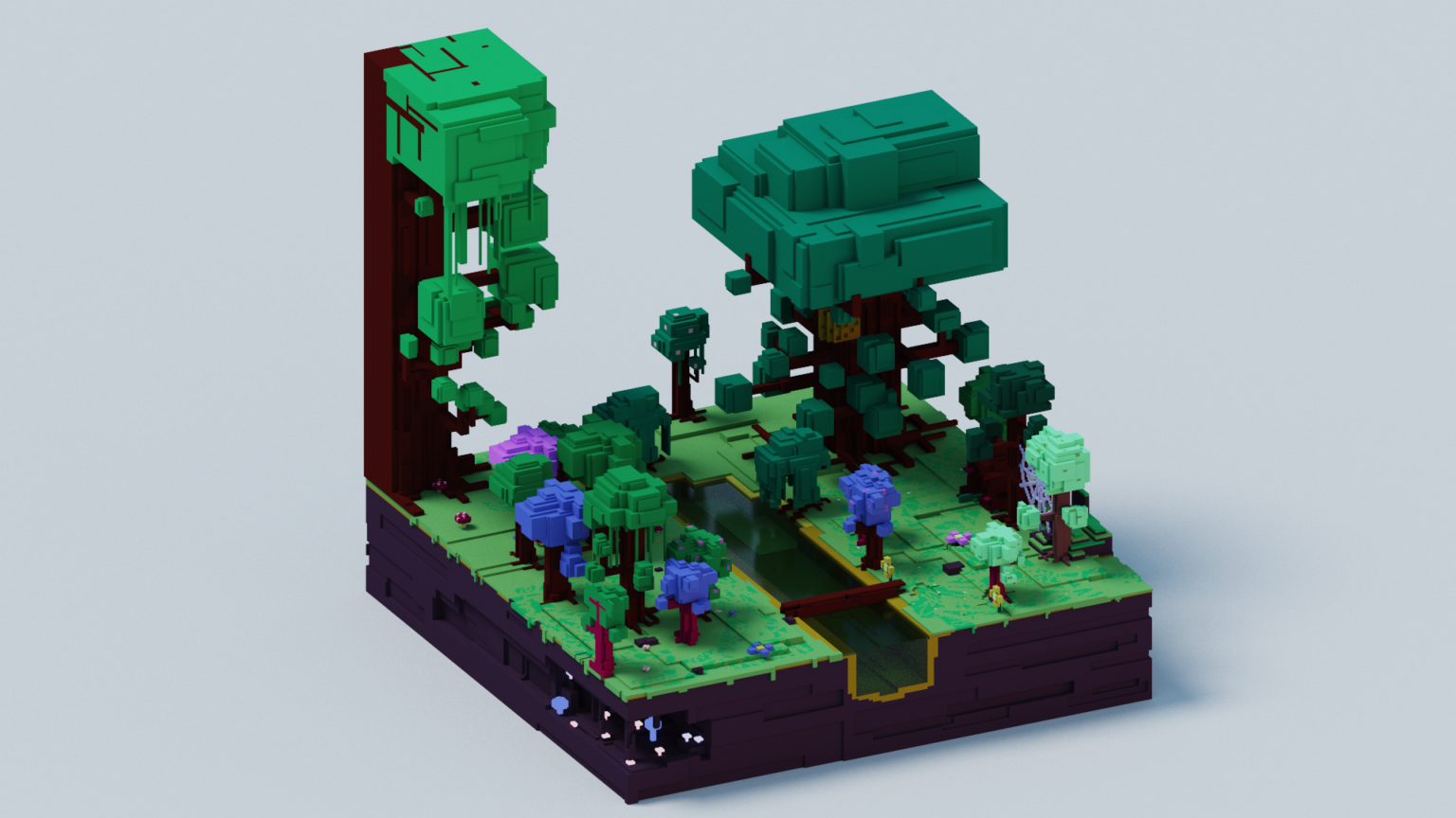 Soft voxels. Магика воксель. Деревья в Magica Voxel. Воксельные деревья MAGICAVOXEL. Урыса Магика воксель.