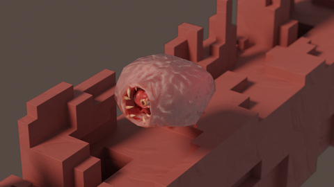 Terraria Boss Brain of Cthulhu by Allen on Dribbble